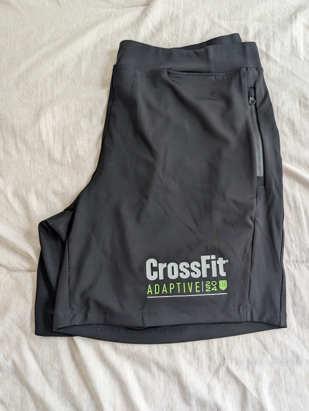 Men's Black Performance Shorts